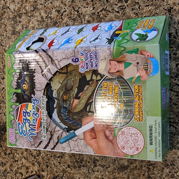COPY - Egg Mazing! The Dinomazing Egg Decorator NEW! Easter Eggs Kids Fun - Picture 1 of 4